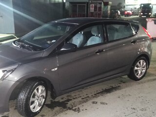2016 Hyundai Solaris I Рестайлинг, серый, 985000 рублей, вид 5
