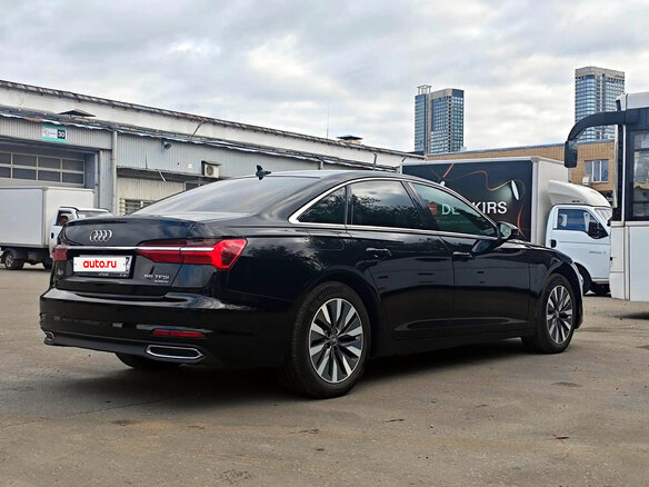 2019 Audi A6 55 TFSI V (C8), чёрный - вид 3