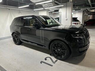 2022 Land Rover Range Rover D350 MHEV V, чёрный, 17050000 рублей, вид 4