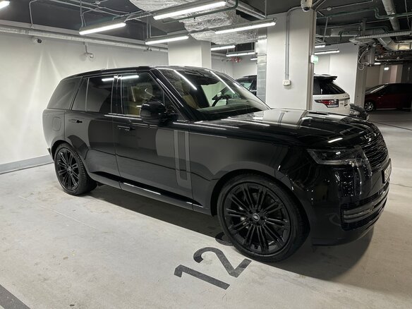 2022 Land Rover Range Rover D350 MHEV V, чёрный, 17050000 рублей - вид 3