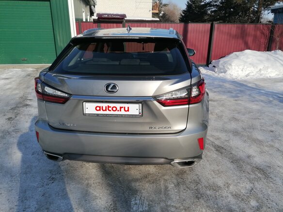 2016 Lexus RX 200t IV, серый, 4400000 рублей - вид 4