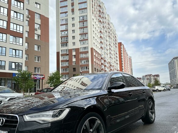 2012 Audi A6 IV (C7), чёрный, 2200000 рублей