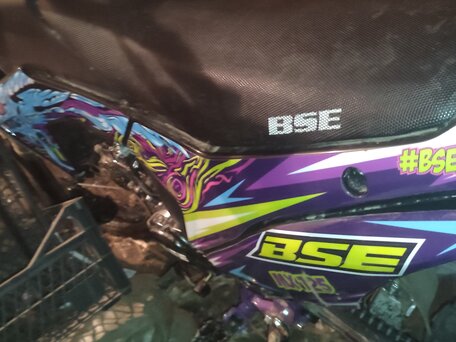 2023 BSE MX 125, фиолетовый, 80000 рублей, вид 1