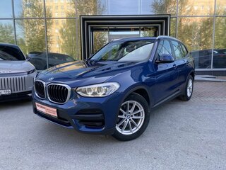 2019 BMW X3 20i xDrive III (G01), синий, 3875000 рублей, вид 2