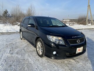 2010 Toyota Corolla Fielder X (E140, E150) Рестайлинг, чёрный, 1230000 рублей, вид 1