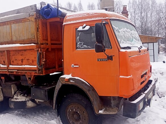 1988 КамАЗ 45143, оранжевый, 1290000 рублей - вид 3