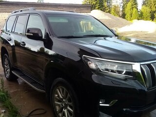 2016 Toyota Land Cruiser Prado 150 Series Рестайлинг 1, чёрный, 4300000 рублей, вид 1