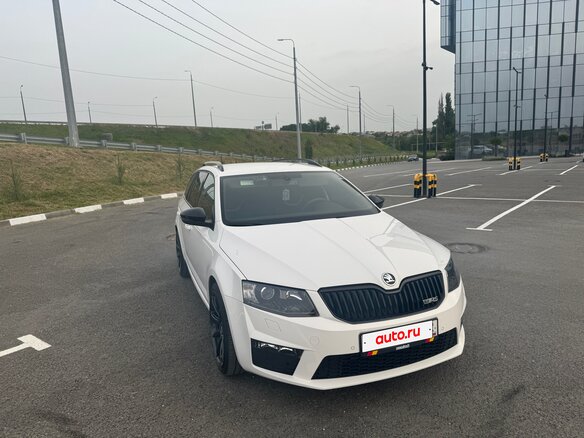 2013 Skoda Octavia RS III, белый, 1850000 рублей - вид 12