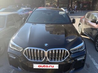 2020 BMW X6 40d III (G06), синий, 9100000 рублей, вид 2