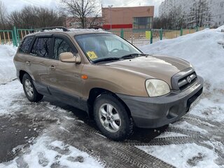 2004 Hyundai Santa Fe I, бежевый, 620000 рублей, вид 1