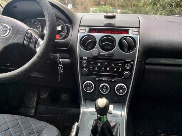 2006 Mazda 6 I (GG) Рестайлинг, серый, 399999 рублей - вид 11