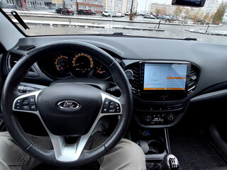 2020 Lada (ВАЗ) Vesta SW I, чёрный, 1500000 рублей, вид 4