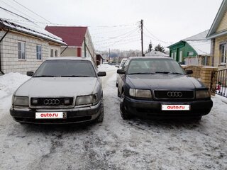 1990 Audi 100 IV (C4), серый, 185000 рублей, вид 2