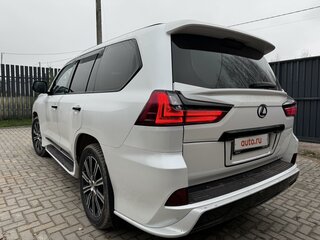 2019 Lexus LX 570 III Рестайлинг 2, белый, 9500000 рублей, вид 5