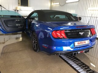 2018 Ford Mustang VI Рестайлинг, синий, 3300000 рублей, вид 4