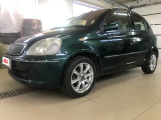 2001 Toyota Vitz I (P10), зелёный, 455000 рублей, вид 5