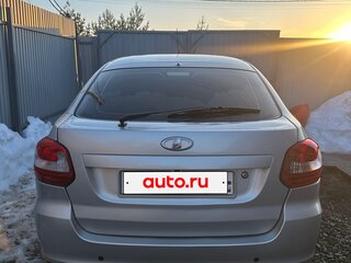 2014 Lada (ВАЗ) Granta I, серебристый, 600000 рублей, вид 4