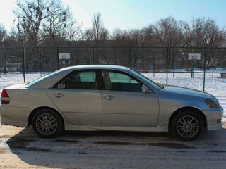 2002 Toyota Mark II IX (X110), серый, 730000 рублей, вид 3