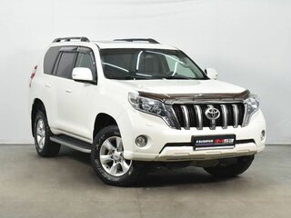 2014 Toyota Land Cruiser Prado 150 Series Рестайлинг 1, белый, 3900000 рублей, вид 3