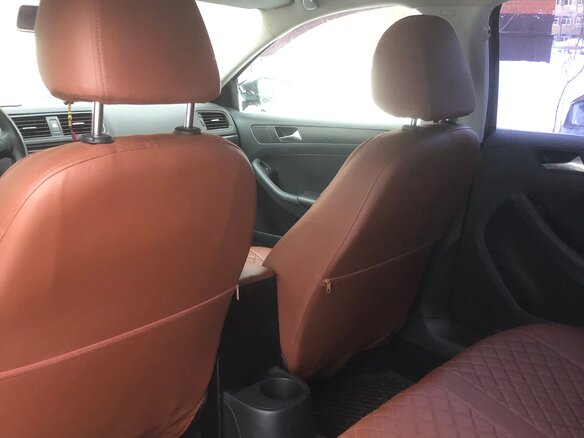 2014 Volkswagen Jetta VI, серый, 1390000 рублей - вид 16