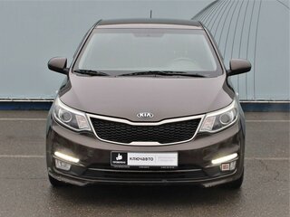 2016 Kia Rio III Рестайлинг, коричневый, 1300000 рублей, вид 1