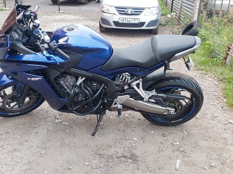 2014 Honda CBR 650F, синий, 645000 рублей, вид 3