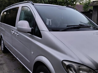 2008 Mercedes-Benz Vito 115 CDI L3 II (W639), серебристый, 1390000 рублей, вид 2