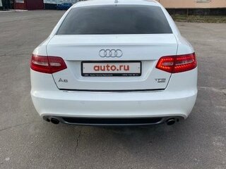 2010 Audi A6 III (C6) Рестайлинг, белый, 1370000 рублей, вид 3