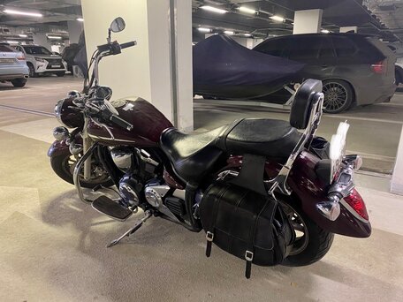 2008 Yamaha XVS1300, красный, 780000 рублей, вид 3