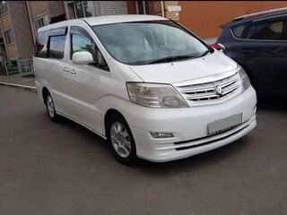 2007 Toyota Alphard I Рестайлинг, белый, 1800000 рублей, вид 1