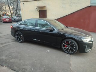 2019 Audi A6 45 TFSI V (C8), чёрный, 4300000 рублей, вид 5