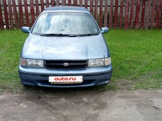 1990 Toyota Corsa IV (L40), голубой, 95000 рублей, вид 2