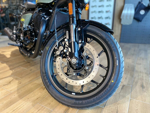 2026 Royal Enfield Shotgun, зелёный, 732000 рублей - вид 10