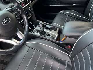 2020 Hyundai Santa Fe IV, зелёный, 3300000 рублей, вид 5