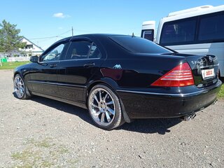2004 Mercedes-Benz S-Класс 350 IV (W220) Рестайлинг, чёрный, 3000000 рублей, вид 5