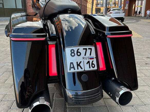 2021 Harley-Davidson Road King, чёрный, 4500000 рублей - вид 17