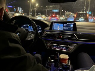 2019 BMW 7 серии 740d xDrive VI (G11/G12) Рестайлинг, чёрный, 5299000 рублей, вид 5