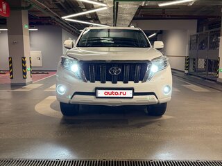 2016 Toyota Land Cruiser Prado 150 Series Рестайлинг 1, белый, 4400000 рублей, вид 2