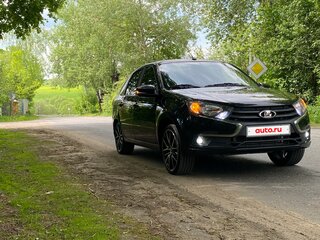 2024 Lada (ВАЗ) Granta I Рестайлинг, чёрный, 830000 рублей, вид 3