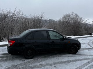 2013 Lada (ВАЗ) Granta I, чёрный, 550000 рублей, вид 3