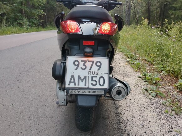 2008 Yamaha XMAX, чёрный, 400000 рублей - вид 6