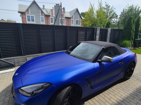 2021 BMW Z4 M40i III (G29), синий, 5950000 рублей, вид 4