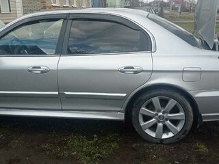 2008 Hyundai Sonata ТагАЗ IV (EF) Рестайлинг, серебристый, 450000 рублей, вид 4