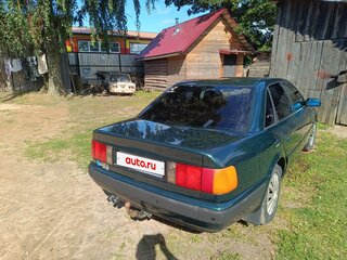 1992 Audi 100 IV (C4), зелёный, 350000 рублей, вид 4