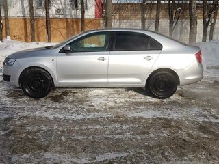 2014 Skoda Rapid I, серый, 400000 рублей, вид 5