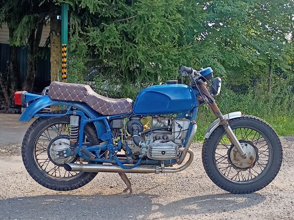 1986 Днепр MT-11, синий, 65000 рублей