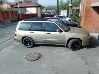 2000 Subaru Forester I Рестайлинг, золотистый, 350000 рублей, вид 2