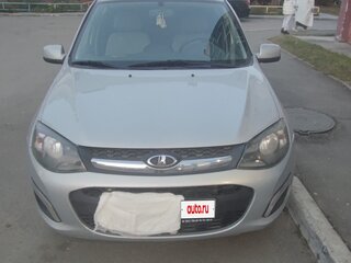 2014 Lada (ВАЗ) Kalina II, серебристый, 550000 рублей, вид 1
