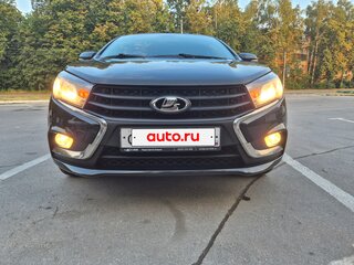 2021 Lada (ВАЗ) Vesta I, чёрный, 1120000 рублей, вид 2