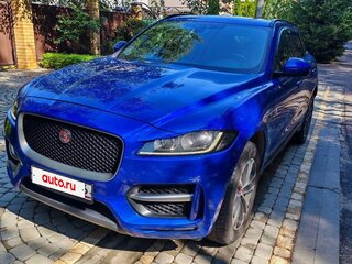 2018 Jaguar F-Pace I, синий, 3400000 рублей, вид 1